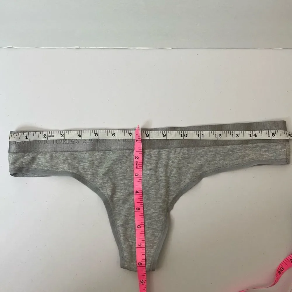 New!Bundle of 2|Victoria Secret|Cotton| Thong|XLarge|One Nude|One Grey